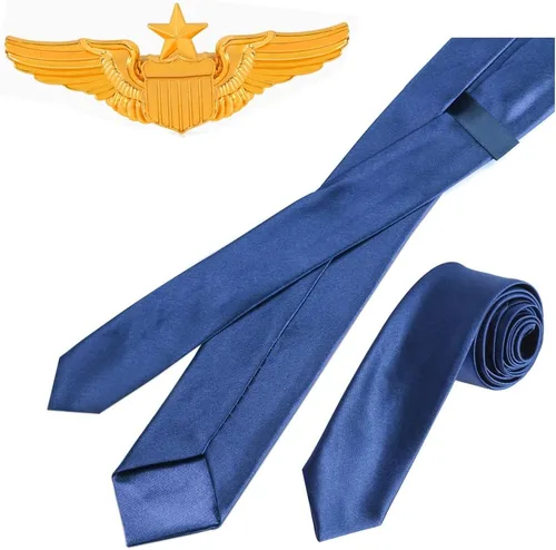 Vista 5 de Sombrero de piloto de aerolínea, accesorio de disfraz de piloto con gafas de sol de aviador para adultos y adolescentes, suministros de cosplay