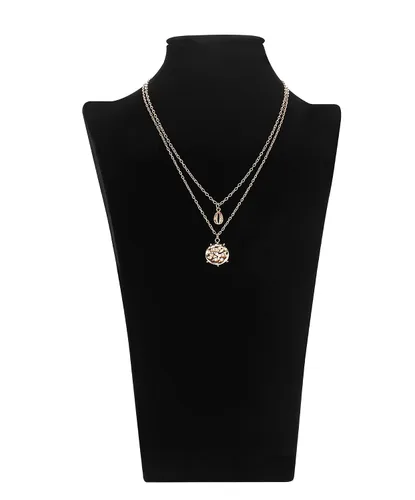 Vista 2 de Polmart H3 - Busto para collar, terciopelo negro, 11 pulgadas