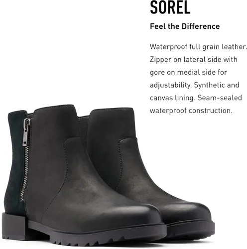 Vista 3 de SOREL Botas impermeables Emelie II con cremallera para mujer