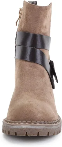 Vista 6 de ANN CREEK Juanita - Botines con correa de hebilla y cadena para mujer