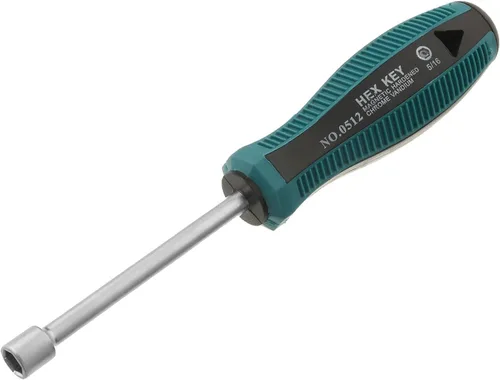 Vista 19 de Utoolmart Destornilladores de tuerca hexagonal de 1/2 pulgada no magnéticos, punta de seis puntos, 2
