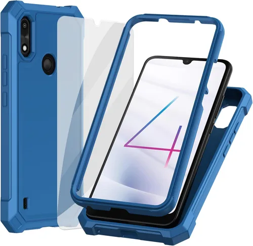 Vista 14 de Ailiber Funda para teléfono Gabb Phone4, funda Gabb Phone 4 con protector de pantalla, protección de doble capa, parachoques de TPU en esquina a