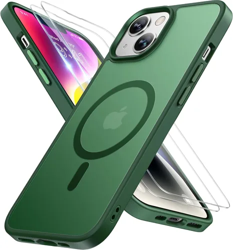 Vista 35 de Miracase Funda diseñada para iPhone SE 2022/SE 2020/7/8, funda multicolor de silicona a prueba de golpes (rojo)