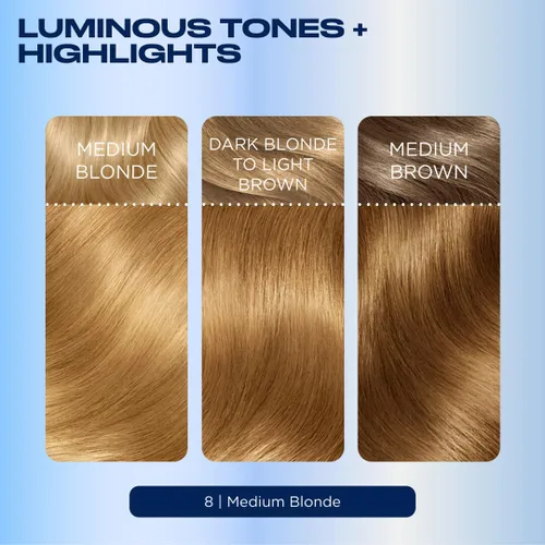Vista 86 de Clairol Nice'n Easy - Tinte permanente para el cabello, color castaño medio 5, paquete de 3 unidades 5 Marrón medio