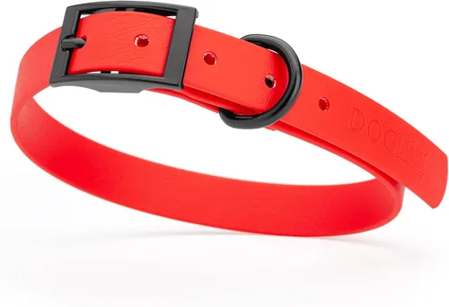 Vista 135 de Dogline Biothane - Collar impermeable para perro con hebilla de liberación rápida, resistente cincha de nailon recubierta con resistente y a prueba