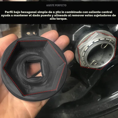 Vista 3 de Herramienta de enchufe de tuerca de eje de rueda trasera de 2.362 in para KTM Super Duke 1290/1290 R 2014-2022, herramienta de rueda trasera elimina