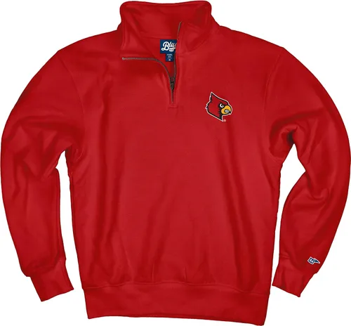 Vista 92 de Blue 84 Sudadera con cremallera de un cuarto para hombre de la NCAA