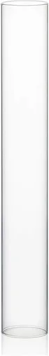 Vista 20 de WGVI Funda para portavelas Hurricane, ancho de 2 pulgadas, altura de 12 pulgadas, portavelas cilíndrico de vidrio transparente, tubo de chimenea
