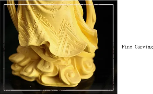 Vista 4 de Feng Shui Decor Estatua de Guan Gong, estatua de madera maciza del Dios de la riqueza Guan Yu, decoración de oficina en casa, figura de Guan Di