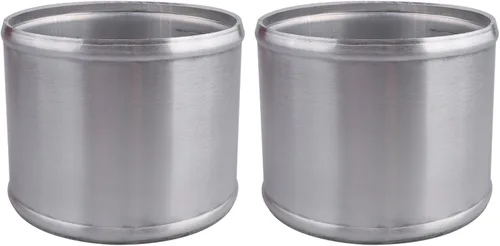 Vista 12 de AC PERFORMANCE - Unión de tuberías de aleación de aluminio, 2 unidades, 1 pulgada, conector de tubos de silicona, 4 pulgadas de longitud