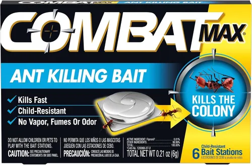 Vista 10 de Combat Max Ant Killing - Estaciones de cebo para uso en interiores y exteriores, 6