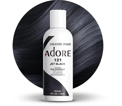 Vista 246 de Adore Tinte semipermanente morado para el cabello, vegano y libre de crueldad, 4 onzas líquidas, 197 Peri Winkle (paquete de 2)