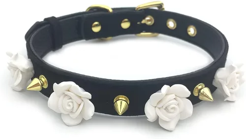 Vista 16 de Succuba Collar de Gargantilla de Flor Hecho a Mano para Mujeres y Hombres