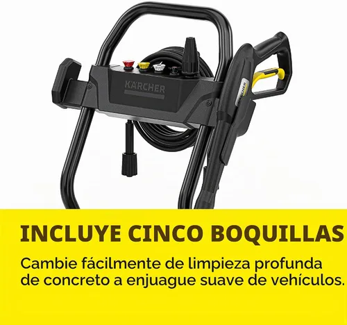 Vista 5 de Kärcher Lavadora a presión K 2500 E, certificado CETA, motor de inducción