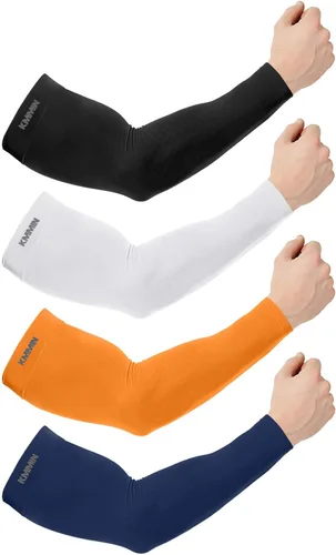 Vista 14 de KMMIN - Mangas para brazo con protección de rayos ultravioleta para conducción, ciclismo, golf, baloncesto.