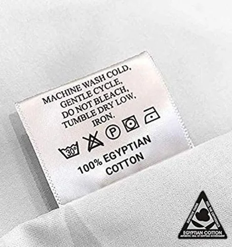 Vista 7 de Juego de sábanas de algodón egipcio Split Queen para cama ajustable de 22 pulgadas con bolsillo extra profundo - 1000 hilos, 100% algodón egipcio