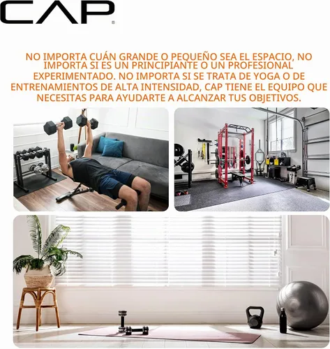 Vista 8 de CAP Barbell Weight Plate Rack for 1-Inch Weight Plates