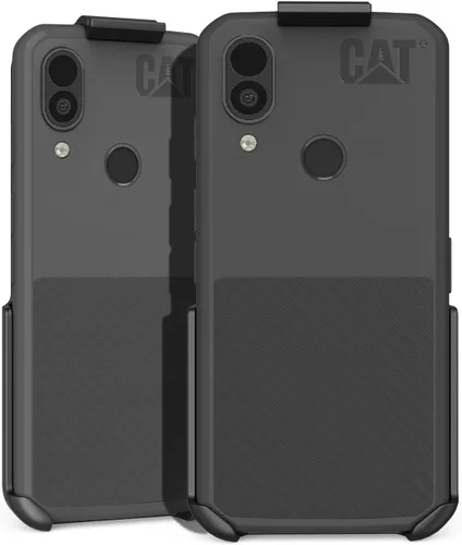 Vista 6 de BELTRON Funda para CAT S62, resistente soporte giratorio para cinturón compatible con Caterpillar CAT S62 Pro Rugged Smartphone