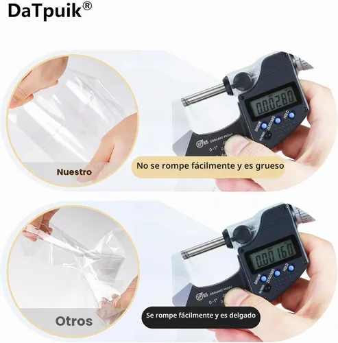 Vista 2 de DaTpuik 100 bolsas de celofán autosellantes de 4 x 6 pulgadas, bolsas transparentes para galletas, bolsa de celofán resellable para embalaje