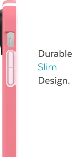 Vista 5 de Speck Funda para iPhone 14 Pro Max, protección contra caídas, resistente a los arañazos, diseñada para MagSafe con revestimiento suave al tacto