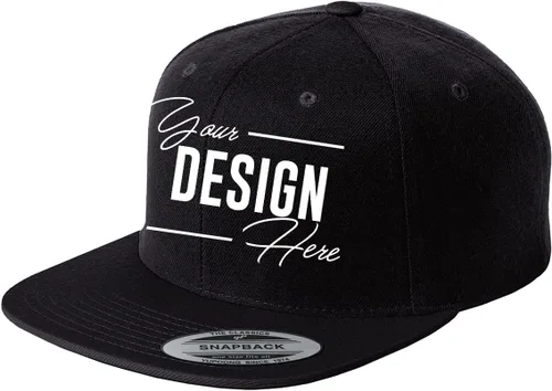 Vista 2 de INK STITCH Stc19 Diseña Tu Propio Logo Textos Bordado Snapback Caps - Multicolores