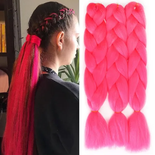 Vista 18 de Extensiones de cabello trenzado rubio natural, color rubio miel, trenzado a ganchillo, fibra sintética de alta temperatura para mujeres, 24 27#