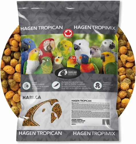 Vista 4 de Hari Alimento para pájaros tropicales, bolsa de 4 libras