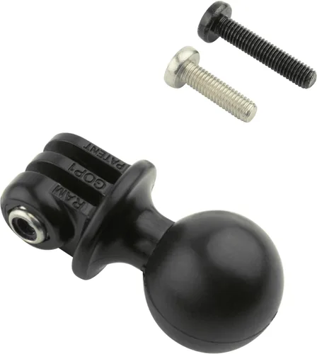 Vista 3 de RAM Mounts RAP-B-202U-GOP1 - Adaptador universal de bola para cámara de acción con bola de 1" tamaño B