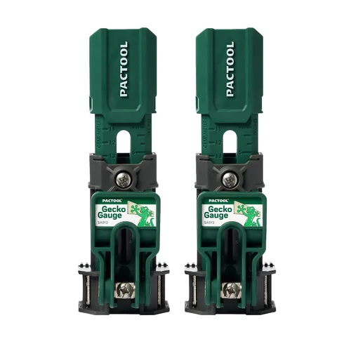 Vista 18 de PacTool SA902A01 Artisan Gecko Gauge Kit de Montaje para Revestimiento – Para uso con revestimiento de fibrocemento de 5/8 pulgadas, serie HZ5