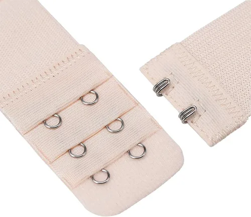 Vista 3 de Akstore 6 piezas para mujer, suave y cómodo, elástico extensible, 2 ganchos y 3 filas para mujer
