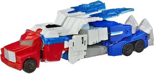 Vista 4 de Transformers Robots in Disguise Power Surge Optimus Prime & Mini-Con Aerobolt Titan Figura de acción