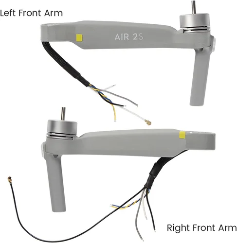 Vista 5 de SeiZed Body Arm Set Front Rear Arms Drone Replacement Spare Parts for D-JI Air 2S (Color : Left Back Arm)