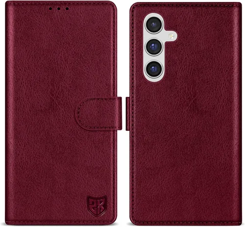Vista 15 de ZZXX Funda tipo cartera para Samsung Galaxy A54 5G con bloqueo RFID, ranura para tarjetas, función atril, cierre magnético, funda protectora