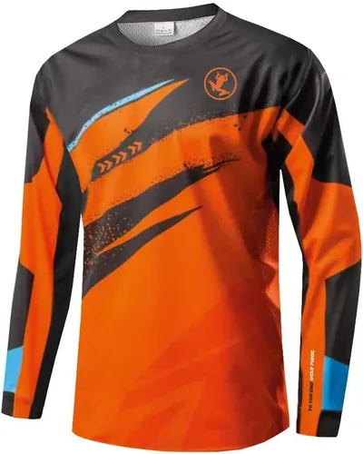 Vista 16 de UGLY FROG Bike Wear MTB DH FR Downhill Jersey Shirt color 05