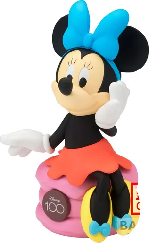 Vista 5 de Banpresto - Personajes de Disney - Mickey Mouse (100 aniversario de Disney), figura de Bandai Spirits Sofubi