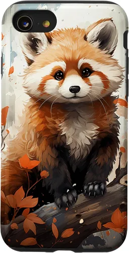 Vista 18 de Cute Red Panda, Red Panda Lover Case for iPhone 17