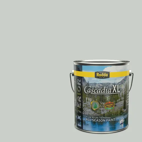 Vista 163 de Rodda Paint CASCADIA XL Pintura e imprimación satinada exterior en uno, cuarto de galón, pimienta de Jamaica