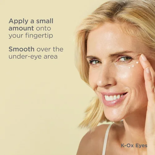 Vista 9 de ISDIN K-Ox - Crema iluminadora para debajo de los ojos para hinchazón y ojeras con beneficios antienvejecimiento, vitamina K y ácido hialurónico