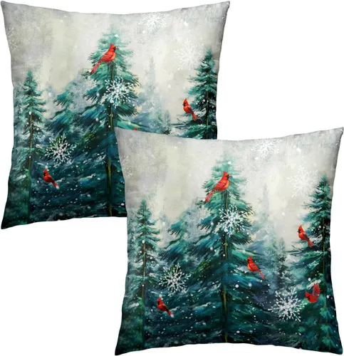 Vista 41 de Giwawa Juego de 2 fundas de almohada decorativas con diseño floral de girasol de 16 x 16 pulgadas, fundas de cojín decorativas para el hogar, sofá