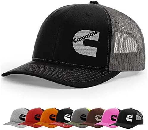 Vista 2 de Diesel Tees Cummins Snapback Trucker Hats 112 negrogris NegroGris
