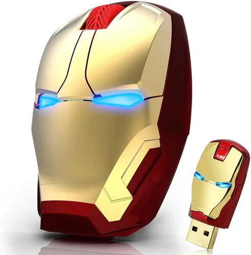 Vista 8 de Cool Mouse for Laptop, Gaming Mouse Wireless, 2.4 G Portable Ergonomic Optical Mouse, Mouse with USB Receiver for Notebook PC Laptop MacBook 3