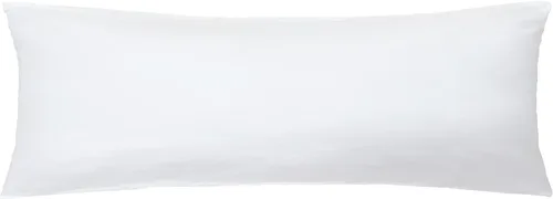 Vista 16 de iMaylex Funda de almohada suave 100% algodón egipcio con cremallera, acogedora y ligera, fácil cuidado, albaricoque, cuerpo, 20 x 48 pulgadas