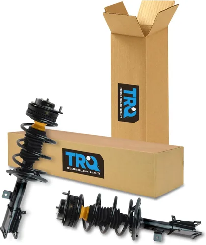 Vista 111 de TRQ - Conjunto de puntal delantero y resorte helicoidal (lados del conductor y del pasajero), para auto