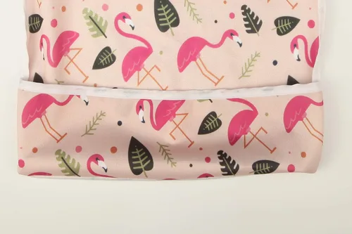 Vista 6 de Babero Camisa de manga larga con bolsillo para bebés de 1 a 3 años (Animal Forest)