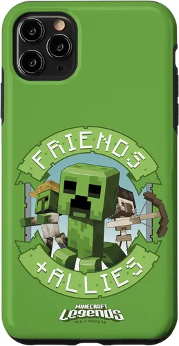 Vista 13 de Minecraft Legends Friends & Allies Mobs - Carcasa para iPhone 17