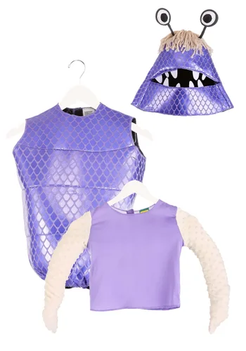 Vista 6 de Disfraz de Boo Deluxe de Monsters Inc. para niños pequeños Multicolor