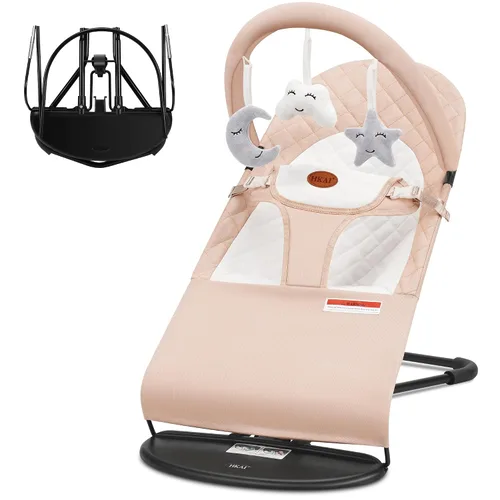 Vista 7 de HKAI Accesorio para asiento de gorila para bebé, cojín acolchado de tela suave de piel de melocotón, inserto de repuesto para gorila infantil