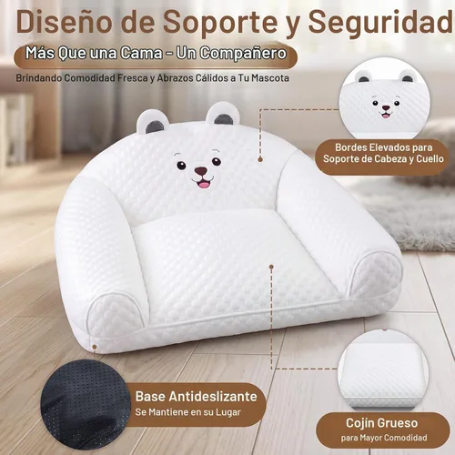 Vista 3 de Cama para perros para interiores, sofá de 24 pulgadas para perros pequeños