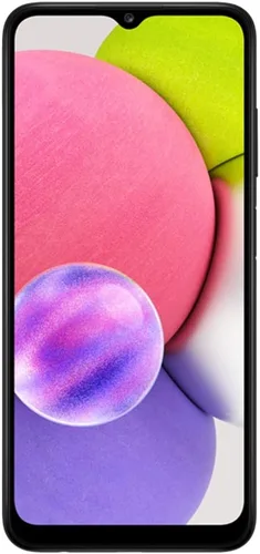 Vista 2 de Samsung Galaxy A03s - Teléfono celular, teléfono inteligente Android desbloqueado de fábrica AT&T GSM, 32GB, batería de larga duración Negro