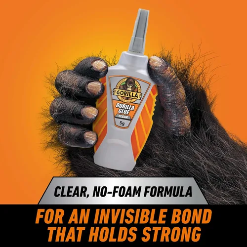 Vista 2 de Gorilla Super Glue Micro Precise - Pegamento Transparente, 5 gramos/0.18 oz, Transparente (Paquete de 4 unidades)